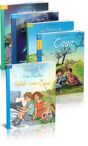 5 tomes Fanny et Antoine