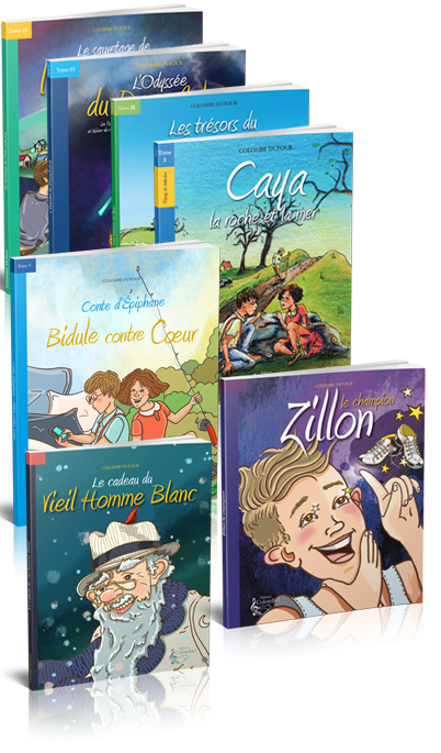 5 tomes Fanny et Antoine + Conte de Noël + Zillon le champion!